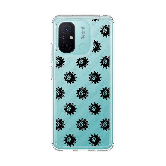 Slim Protection Case［ EVRIS - Sunny Motif - Black ］
