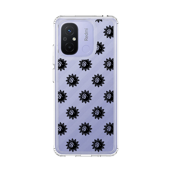 Slim Protection Case［ EVRIS - Sunny Motif - Black ］