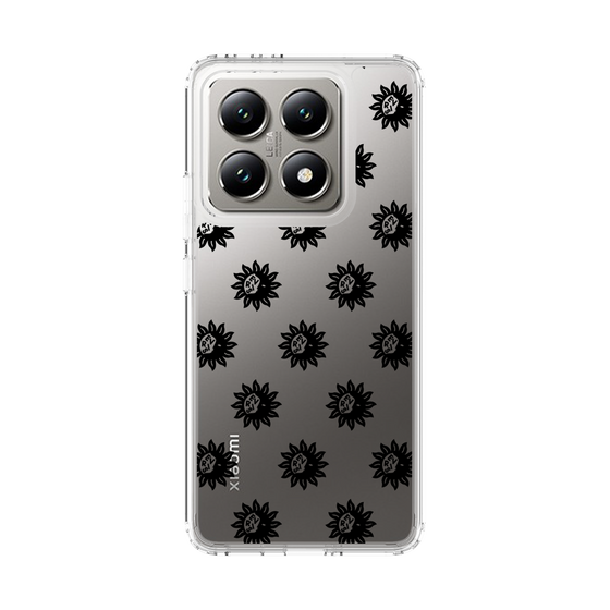 Slim Protection Case［ EVRIS - Sunny Motif - Black ］