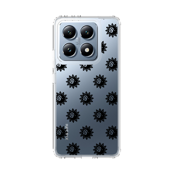 Slim Protection Case［ EVRIS - Sunny Motif - Black ］