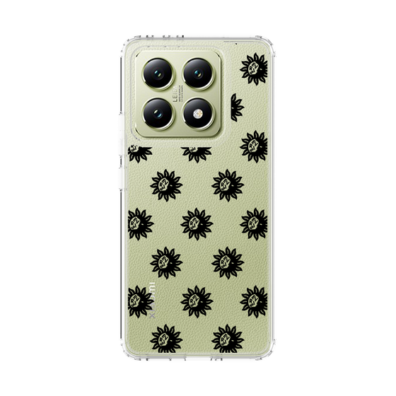 Slim Protection Case［ EVRIS - Sunny Motif - Black ］