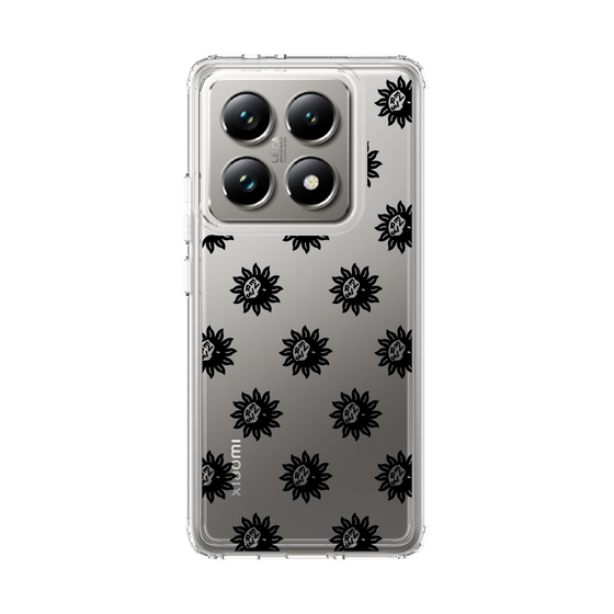 Slim Protection Case［ EVRIS - Sunny Motif - Black ］