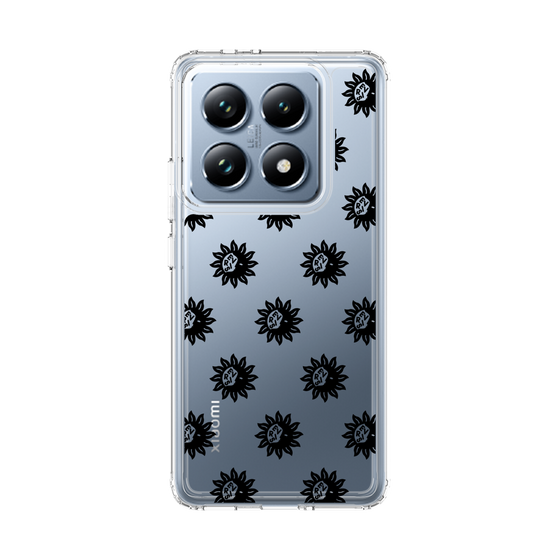 Slim Protection Case［ EVRIS - Sunny Motif - Black ］
