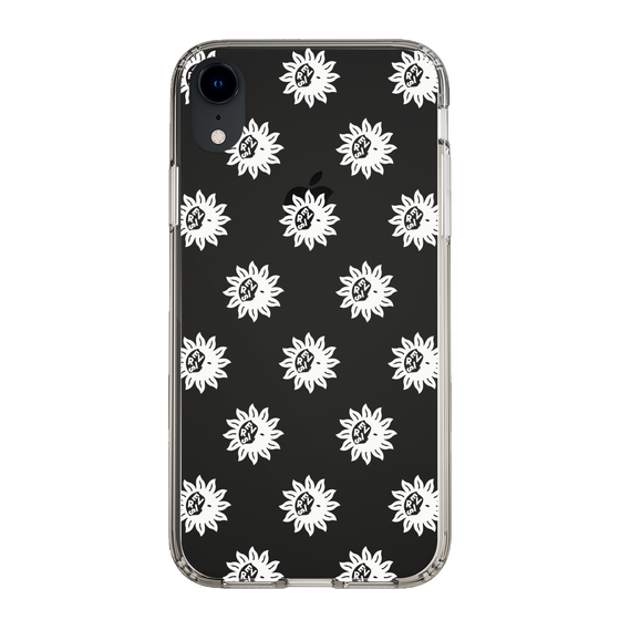 Slim Protection Case［ EVRIS - Sunny Motif - White ］