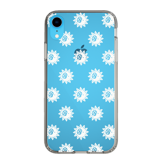 Slim Protection Case［ EVRIS - Sunny Motif - White ］