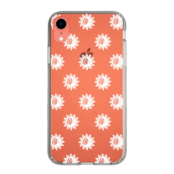 Slim Protection Case［ EVRIS - Sunny Motif - White ］