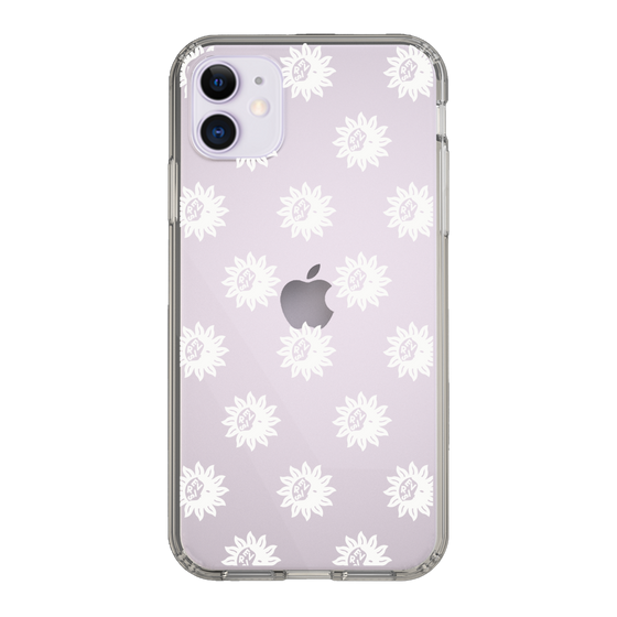 Slim Protection Case［ EVRIS - Sunny Motif - White ］