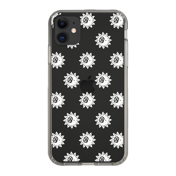 Slim Protection Case［ EVRIS - Sunny Motif - White ］