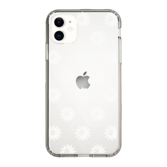 Slim Protection Case［ EVRIS - Sunny Motif - White ］