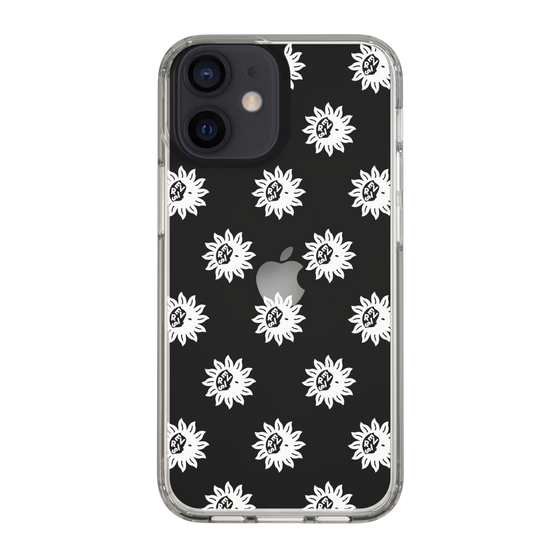 Slim Protection Case［ EVRIS - Sunny Motif - White ］