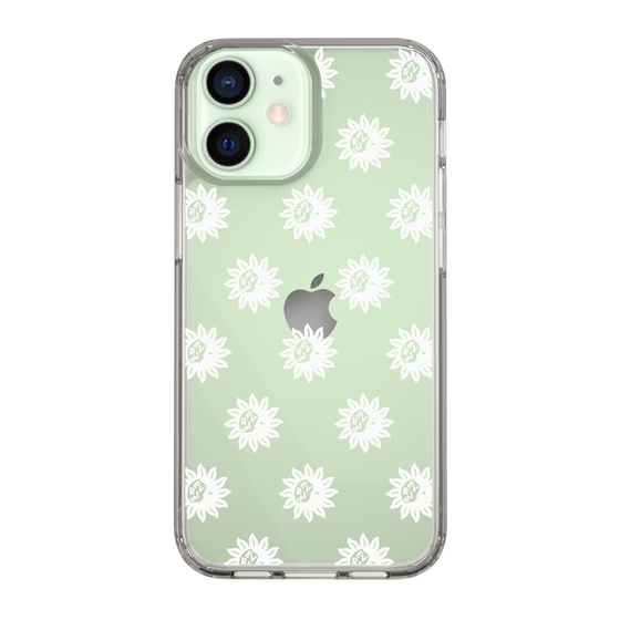 Slim Protection Case［ EVRIS - Sunny Motif - White ］