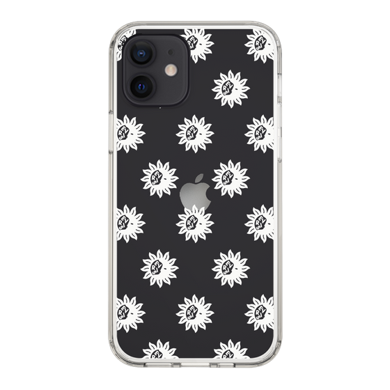 Slim Protection Case［ EVRIS - Sunny Motif - White ］