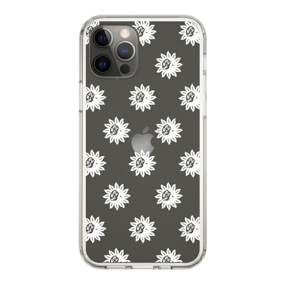 Slim Protection Case［ EVRIS - Sunny Motif - White ］