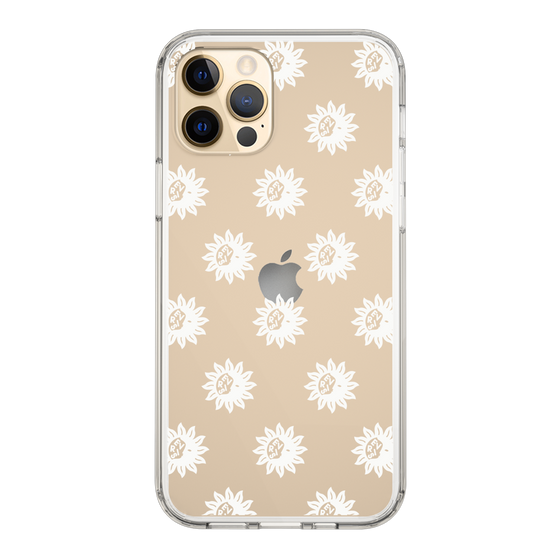 Slim Protection Case［ EVRIS - Sunny Motif - White ］