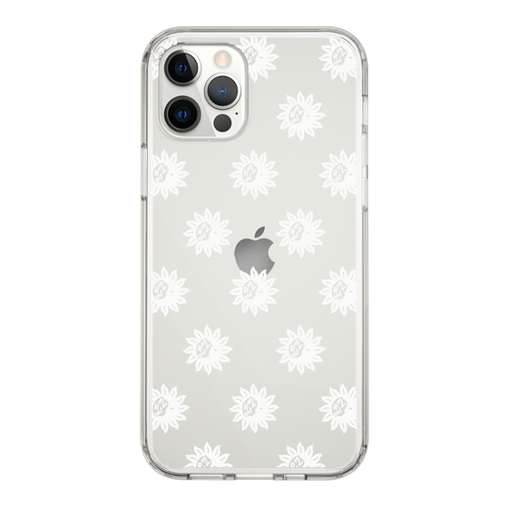 Slim Protection Case［ EVRIS - Sunny Motif - White ］