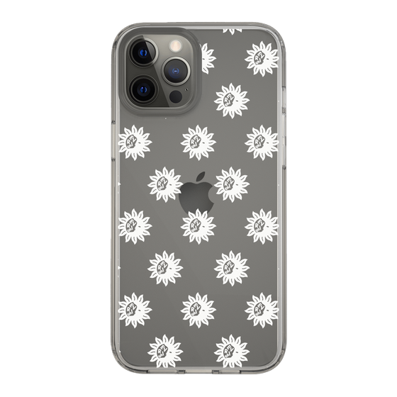 Slim Protection Case［ EVRIS - Sunny Motif - White ］