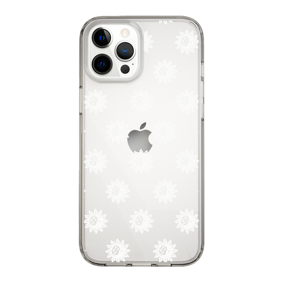 Slim Protection Case［ EVRIS - Sunny Motif - White ］