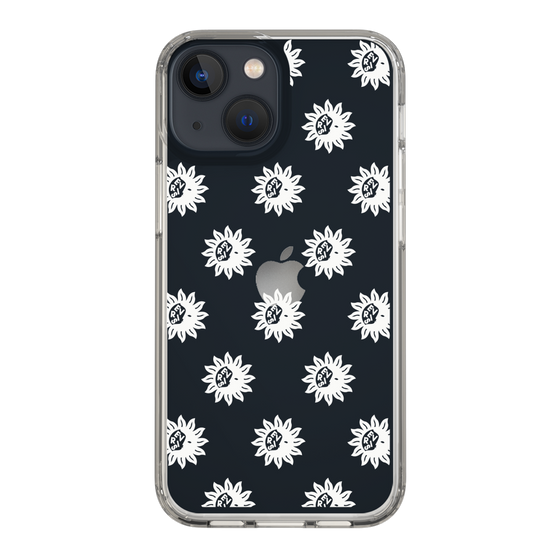 Slim Protection Case［ EVRIS - Sunny Motif - White ］