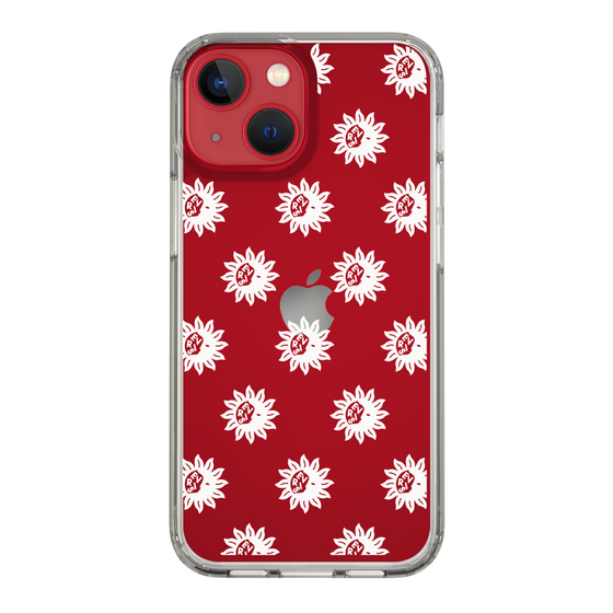 Slim Protection Case［ EVRIS - Sunny Motif - White ］