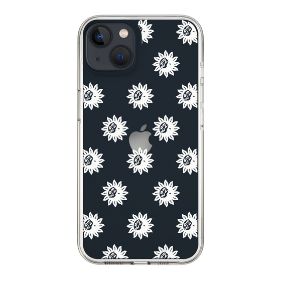 Slim Protection Case［ EVRIS - Sunny Motif - White ］