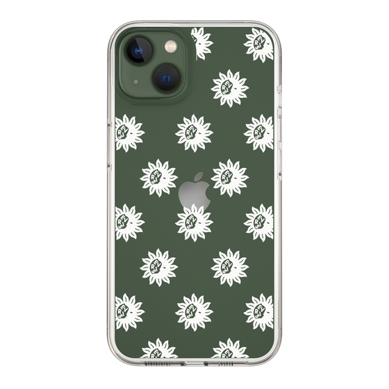 Slim Protection Case［ EVRIS - Sunny Motif - White ］