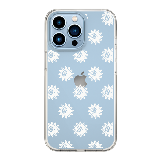 Slim Protection Case［ EVRIS - Sunny Motif - White ］