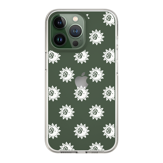 Slim Protection Case［ EVRIS - Sunny Motif - White ］