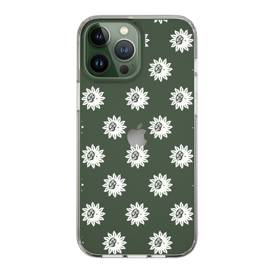 Slim Protection Case［ EVRIS - Sunny Motif - White ］