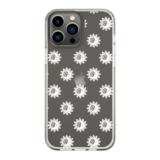 Slim Protection Case［ EVRIS - Sunny Motif - White ］