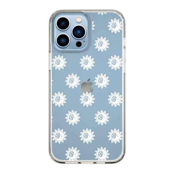 Slim Protection Case［ EVRIS - Sunny Motif - White ］
