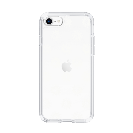 Slim Protection Case［ EVRIS - Sunny Motif - White ］