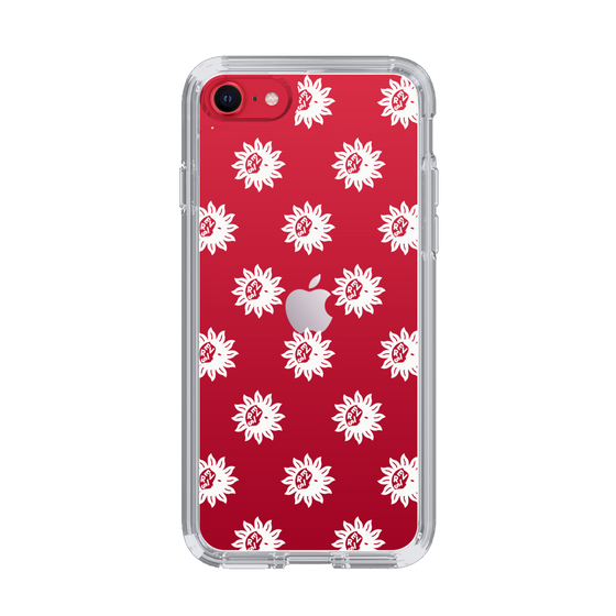Slim Protection Case［ EVRIS - Sunny Motif - White ］