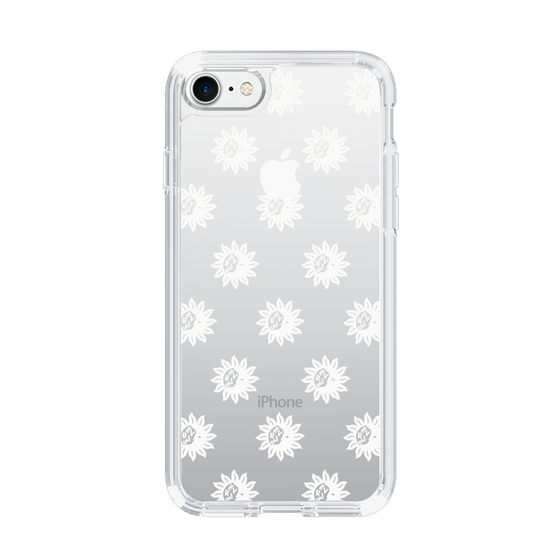 Slim Protection Case［ EVRIS - Sunny Motif - White ］