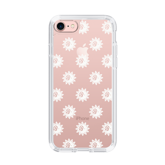 Slim Protection Case［ EVRIS - Sunny Motif - White ］
