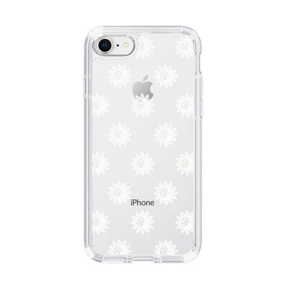 Slim Protection Case［ EVRIS - Sunny Motif - White ］