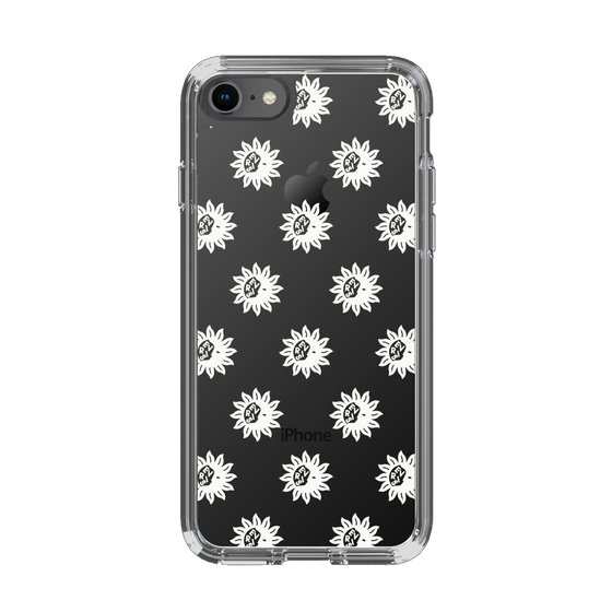 Slim Protection Case［ EVRIS - Sunny Motif - White ］