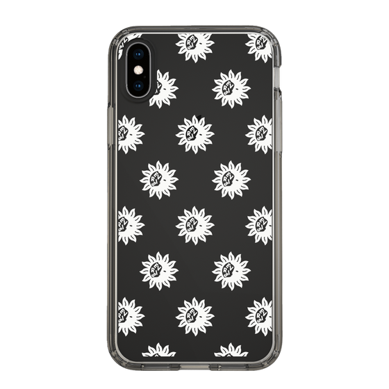 Slim Protection Case［ EVRIS - Sunny Motif - White ］