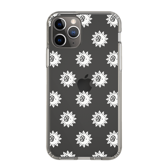 Slim Protection Case［ EVRIS - Sunny Motif - White ］
