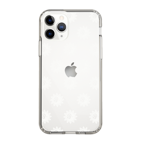 Slim Protection Case［ EVRIS - Sunny Motif - White ］