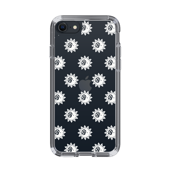 Slim Protection Case［ EVRIS - Sunny Motif - White ］