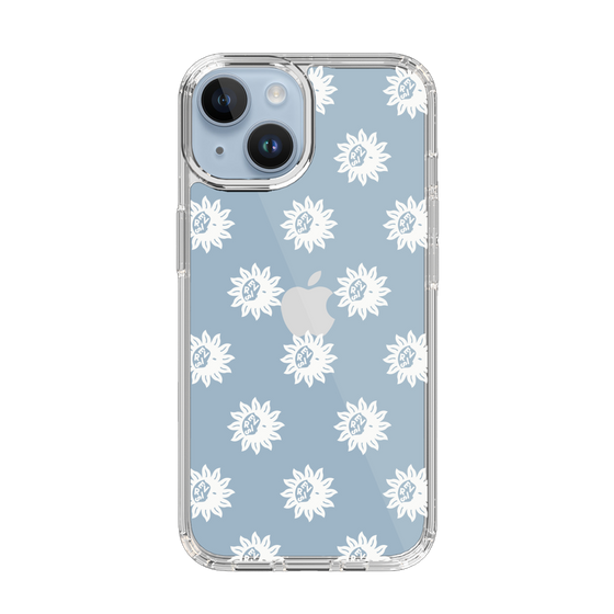 Slim Protection Case［ EVRIS - Sunny Motif - White ］
