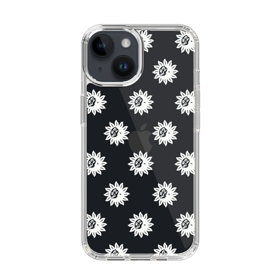 Slim Protection Case［ EVRIS - Sunny Motif - White ］