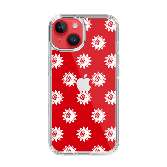 Slim Protection Case［ EVRIS - Sunny Motif - White ］