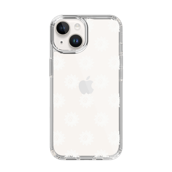 Slim Protection Case［ EVRIS - Sunny Motif - White ］