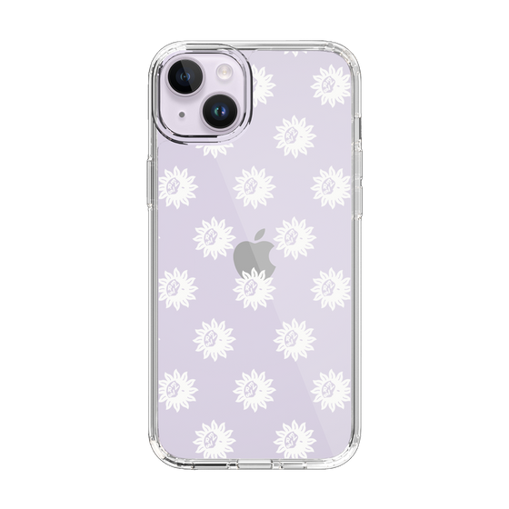 Slim Protection Case［ EVRIS - Sunny Motif - White ］
