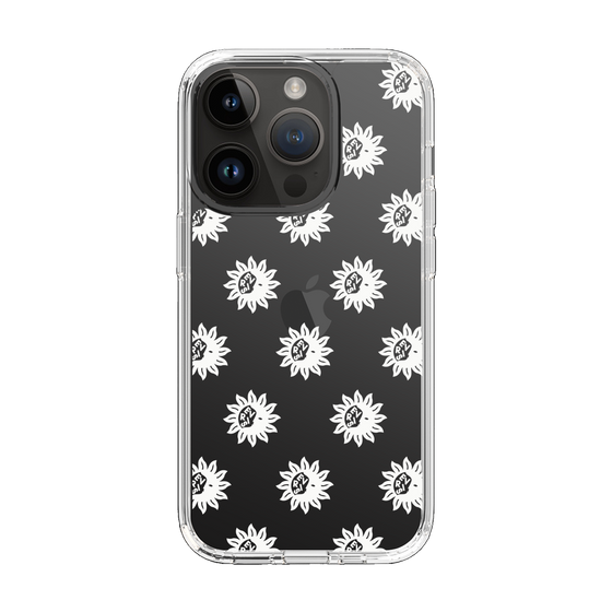 Slim Protection Case［ EVRIS - Sunny Motif - White ］