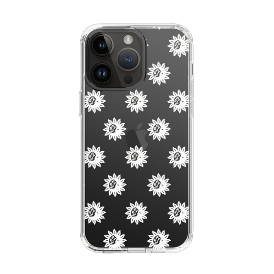 Slim Protection Case［ EVRIS - Sunny Motif - White ］