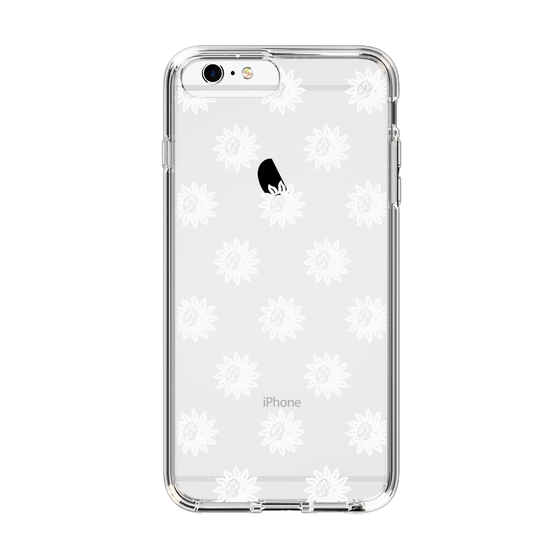 Slim Protection Case［ EVRIS - Sunny Motif - White ］