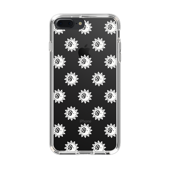 Slim Protection Case［ EVRIS - Sunny Motif - White ］