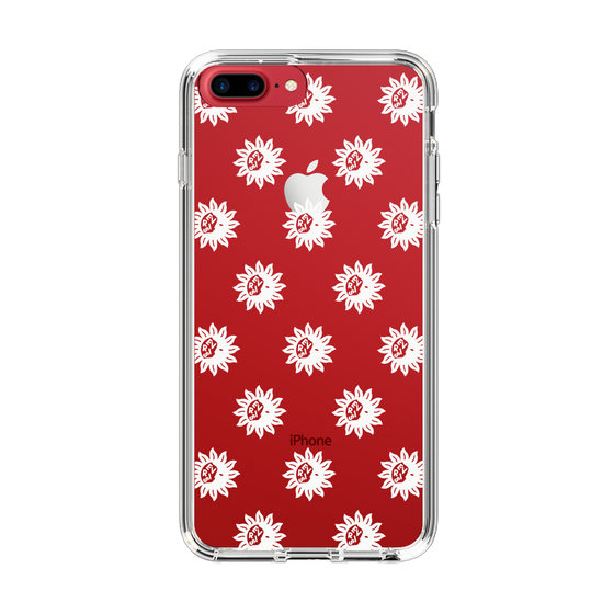 Slim Protection Case［ EVRIS - Sunny Motif - White ］